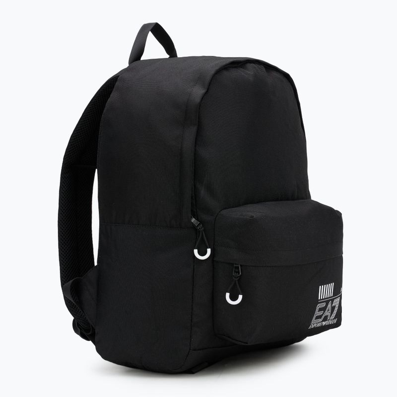 EA7 Рюкзак міський Emporio Armani Train Core 20 л чорний/білий з логотипом 2
