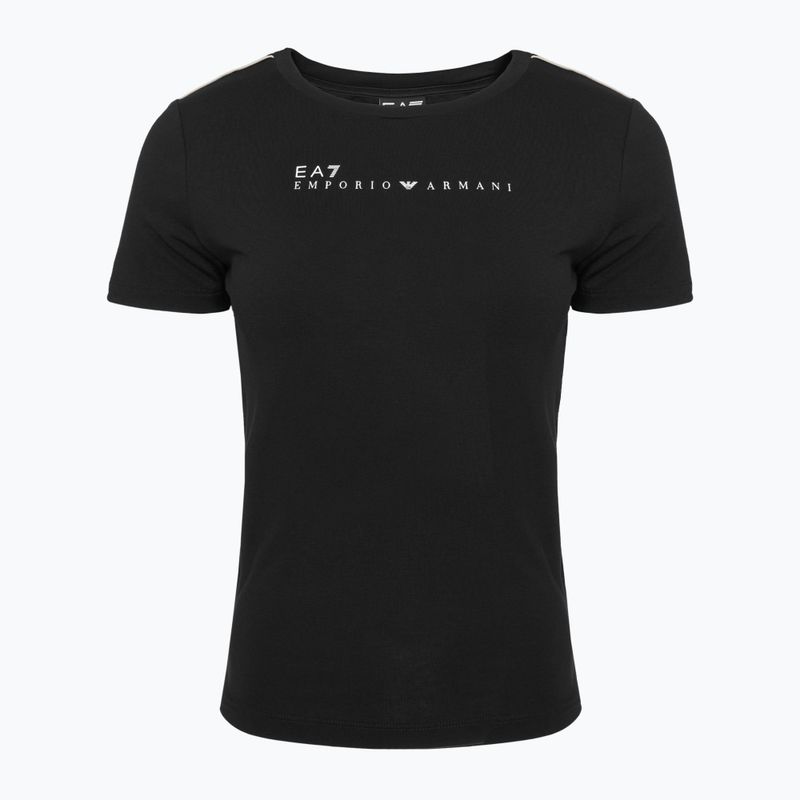 Жіноча футболка EA7 Emporio Armani Natural Ventus 7 чорна